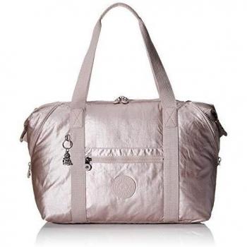 Kipling ART M - Bolsa de tela y de playa, 26 liters, Rosa