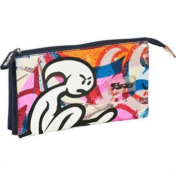 Estuche Portatodo Triple El Niño Life Is Fun 22x3x12cm