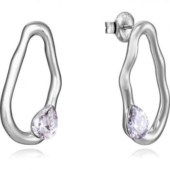 Pendientes Mujer Viceroy Elegant Ovalados con Circonita Blanca
