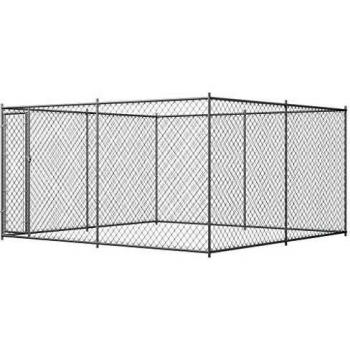 vidaXL Outdoor Dog Kennel 383x383x185 cm