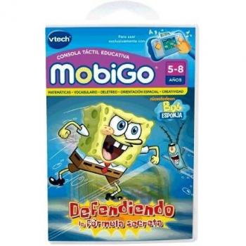 VTech - Bob Esponja, Defendiendo la fórmula Secreta, Juego Educativo en Soporte físico para MobiGo