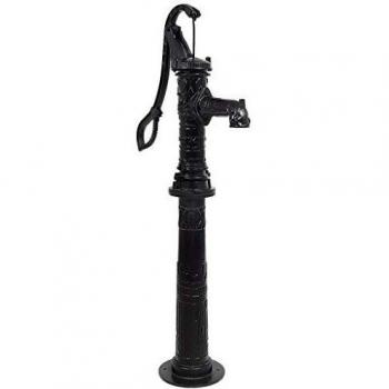 Cast Iron Garden Water Pump with Stand