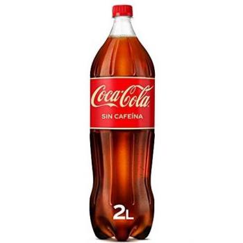 Coca-Cola Sabor Original Sin Cafeína - Refresco de cola - botella 2L