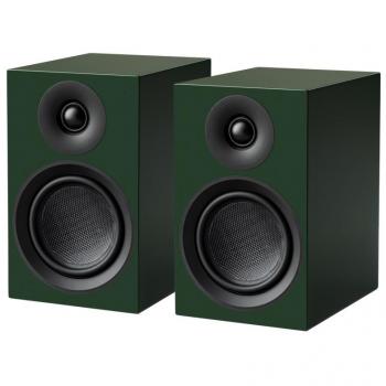 Pro-Ject Speaker Box 5 E Carbon Passive Bookshelf Speakers (Pair) - Satin Fir Green