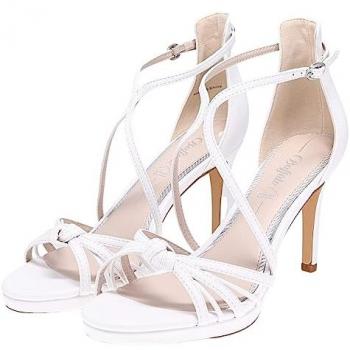 Buffalo Serena Bow Women's Heeled Sandals with Stiletto Heel