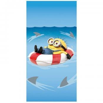Safari-820-729-TOALLA Estampada Minions 70X140, 60103