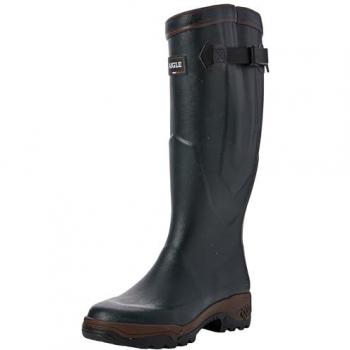 Aigle Parcours 2 Var Bronze Men's Tall Rubber Wellington Boots EU 47