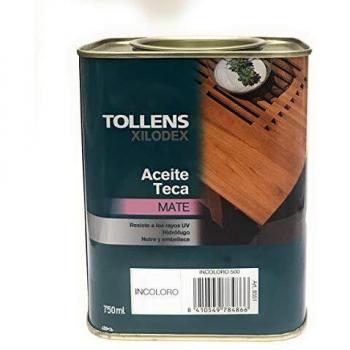 TOLLENS - ACEITE TECA INCOLORO 750 ML