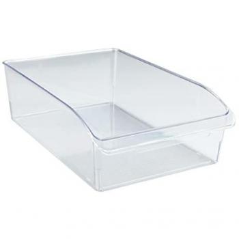 Organizador de Plástico Transparente para Nevera Wenko - 31 x 20 x 9,5 cm