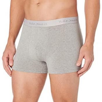 Nudie Jeans Men's Grey Melange Boxer Briefs