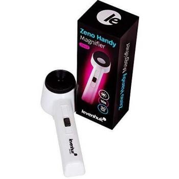 Lupa Levenhuk Zeno Handy ZH43 con luz LED y aumento de 2.5x