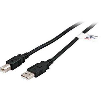 Cable USB 2.0 A a B de 5 m, Negro, Premium