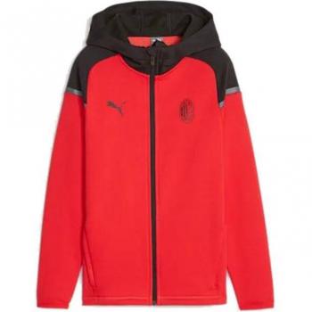 Puma AC Milan Kids' Zippered Hooded Jacket 2023/24