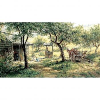 Otros OdsanArt 20 x 27,94 cm Post Impresionismo 'parando con el agua su caballo' de Edward Lamson Henry Fine Art Prints de alta calidad sobre lienzo