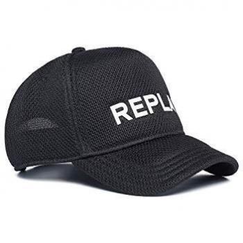 REPLAY Mesh Cap Unisex Black