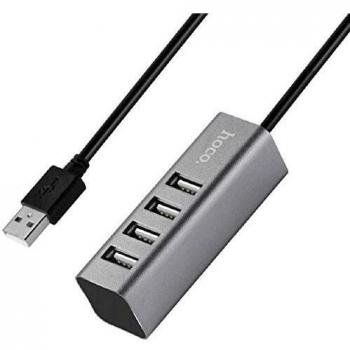 Hoco HB1 4-Port USB 2.0 Hub High-Speed Data Splitter