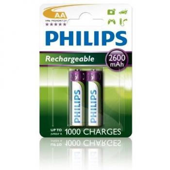 Philips Rechargeables Batería R6B2A260/10 - Pilas