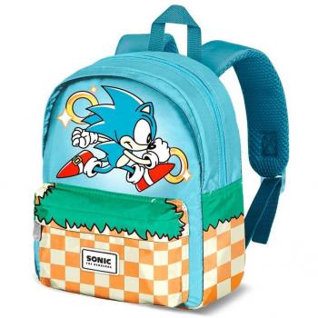 Mochila Sonic The Hedgehog 27cm - Infantil