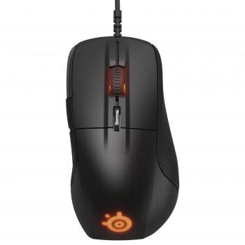 SteelSeries Rival 700 - Ratón óptico de juego, iluminación RGB, 7 botones, pantalla OLED, alertas táctiles,