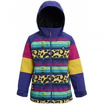 Burton - Chaqueta de Snowboard para niña, Color leopardy Cat Multi, tamaño Extra-Large