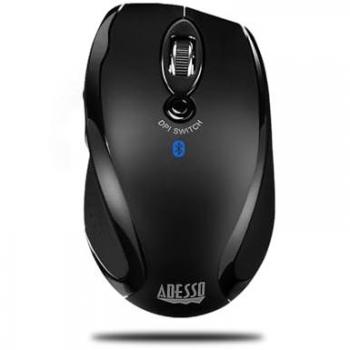 Adesso iMouse S200B Ambidextrous Optical Bluetooth Mouse 2000 DPI Black