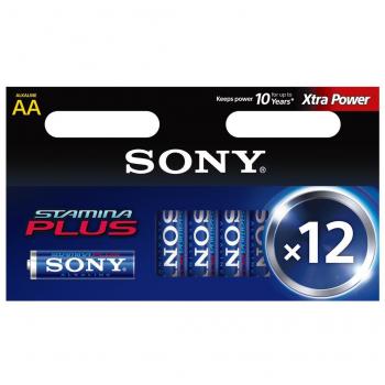 Sony Stamina Plus LR6-AA x12 pcs batería no-recargable Alcalino 1,5 V - Pilas