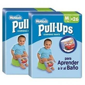 Huggies Pull-Ups - Calzoncillos de aprendizaje para niños, talla M