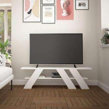 Mueble de TV Balance Salón Comedor 140 cm color blanco