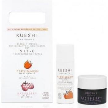 Set Crema Vitamina C + Sérum Ácido Hialurónico y Caqui