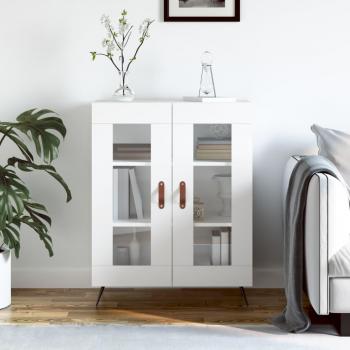 Armario aparador blanco de madera multicapa 69,5x34x90 cm