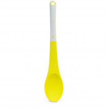 MasterChef Junior Cuchara, Plástico y Silicona, Amarillo, 31.5x6x2.5 cm