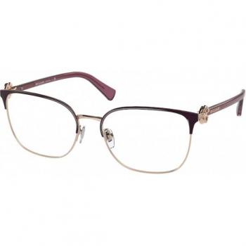 Bvlgari BV2234B 2035 Women's Eyeglasses Square Violet Frame Size 52 Blue Light Block Available