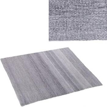 Alfombra de Exterior Goa 160 x 230 cm Ceniza PET - Fácil Limpieza | Resistente al Agua | Reciclable