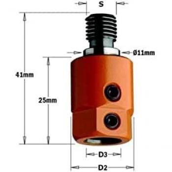 Mandril para Taladro CMT 305.000.01 - Mandril de Alta Precisión M10/11 F10