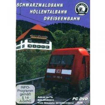 Schwarzwaldbahn, Höllentalbahn, Dreiseenbahn