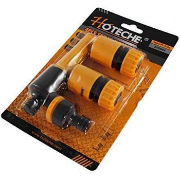 Hoteche Set riego 4 pzas, Maranja y Negro