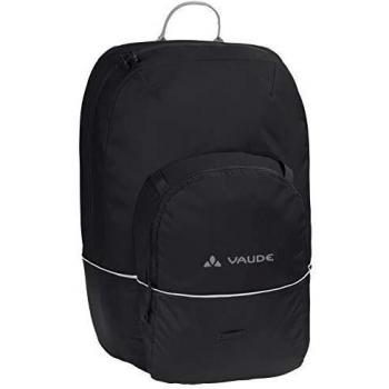 VAUDE Cycle 28, 2 in1 de officetasche para Ciclismo Rueda Trasera Bolsillos, Color Black Uni, tamaño Talla única
