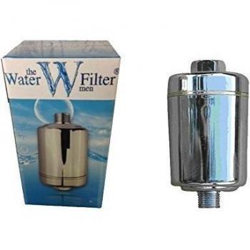 The Water Filter Men Inline - Filtro para Ducha - Universal - BS2 - El Cloro y Cal Ducha Filtro de Agua