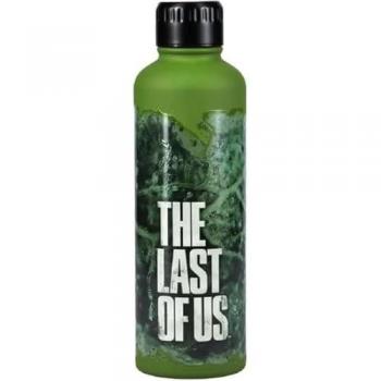 Botella metálica The Last of Us (brilla en la oscuridad) 500 ml, licencia oficial de la película, decoración y regalo para jugadores, accesorio de escritorio verde neón