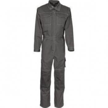 Mono Mascot Akron con Rodilleras y Bolsillos para Genouilleras, Color Gris Oscuro, Talla XS