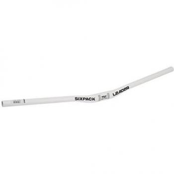 Sixpack de Racing Manillar Leader Blanco blanco Talla:750 mm