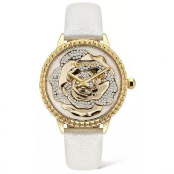 Police White Leather Women's Watch Mopion