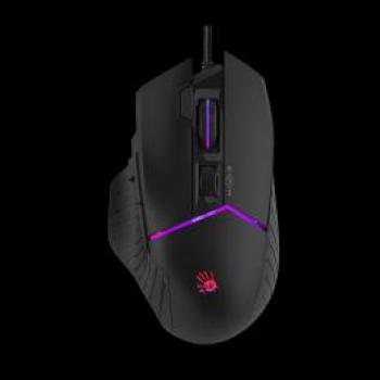 Ratón de juego A4Tech Bloody W95 Max Activado, RGB, 12000 DPI, USB, negro, 10 botones macro