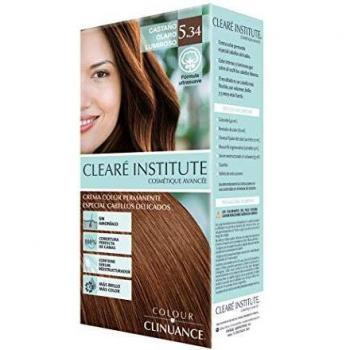 Clearé Institute Coloración 5.34 Castaño Claro Luminoso Cabellos Delicados
