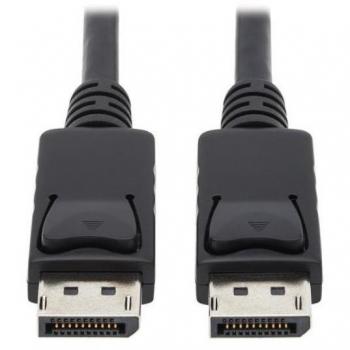 Tripp Lite P580-006 DisplayPort Cable with Latches, 4K @ 60 Hz, (M/M), Black, 6 ft. (1.83 m)