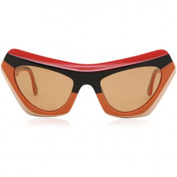Marni Devil's Pool 3627 P1N Women’s Sunglasses Red Size 56
