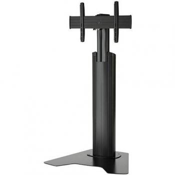 Soporte de Piso Telescópico Fusion para Pantallas LCD/Plasma 32-65 - Altura Ajustable 110-170 cm - Color Negro