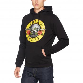 Guns N' Roses Black Logo Hoodie - XXL, 65% Cotton, 35% Polyester