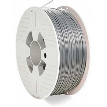 Filamento ABS 3D Verbatim 1,75mm Gris Metalizado 1kg