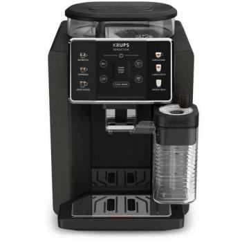 Cafetera Espresso Superautomática Krups Sensation Milk M50, 1.7L, 1450W, 6 recetas de café y leche, pantalla táctil